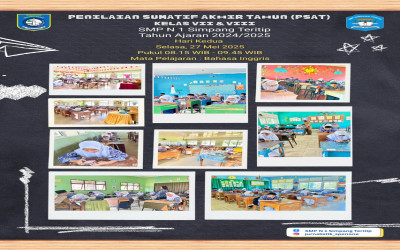 Pelaksanaan Penilaian Sumatif Akhir Tahun (PSAT) Tahun Ajaran 2024/2025